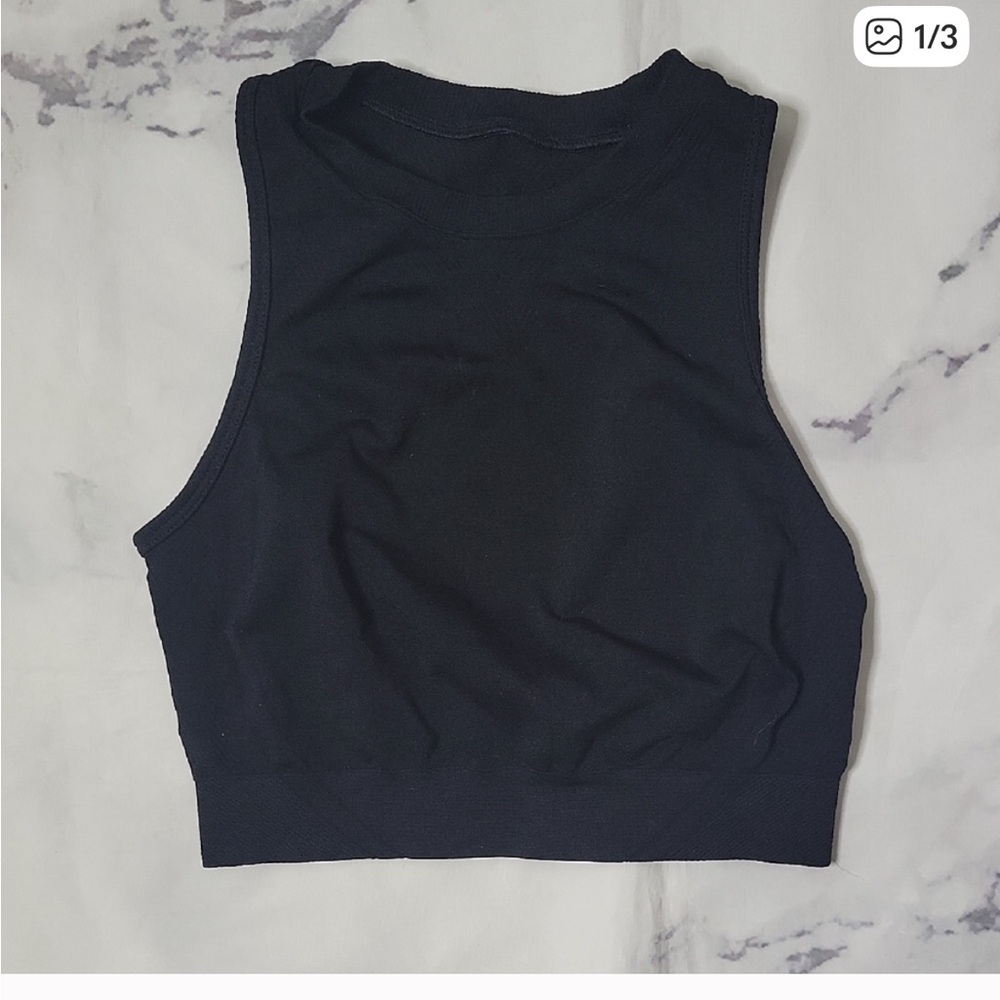 Alphalete Stratus Crop Tank Top - M - Picture 3 of 5